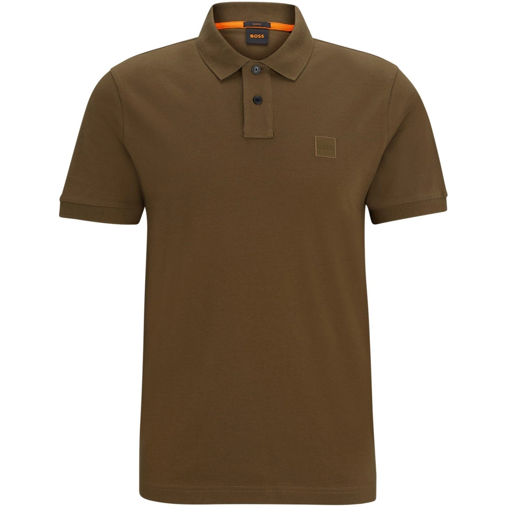 Hugo Boss Passenger Piqué Polo Top - Open Green